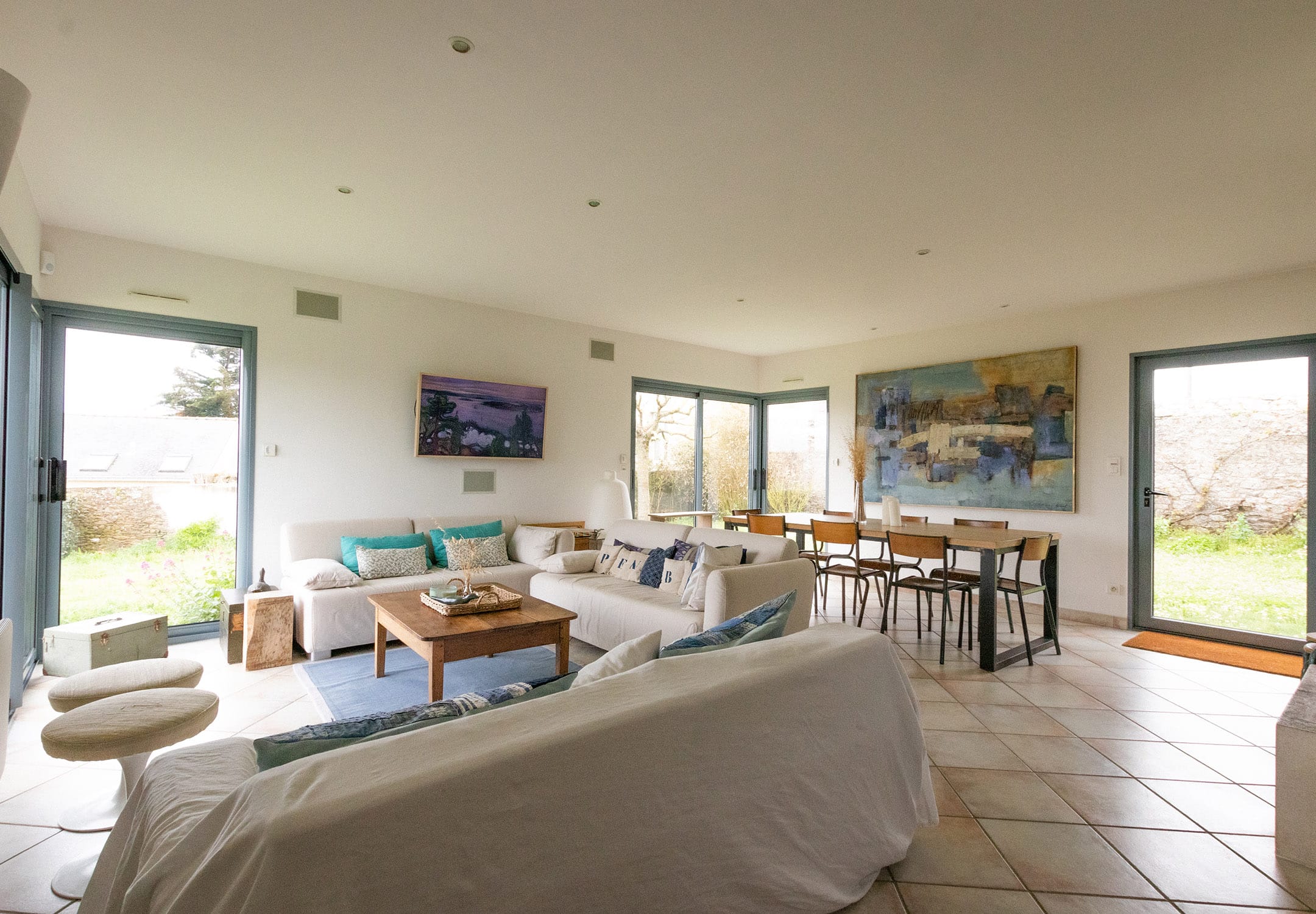 Avant travaux - Rénovation maison de vacances de bord de mer du Projet Carabi - Paysage