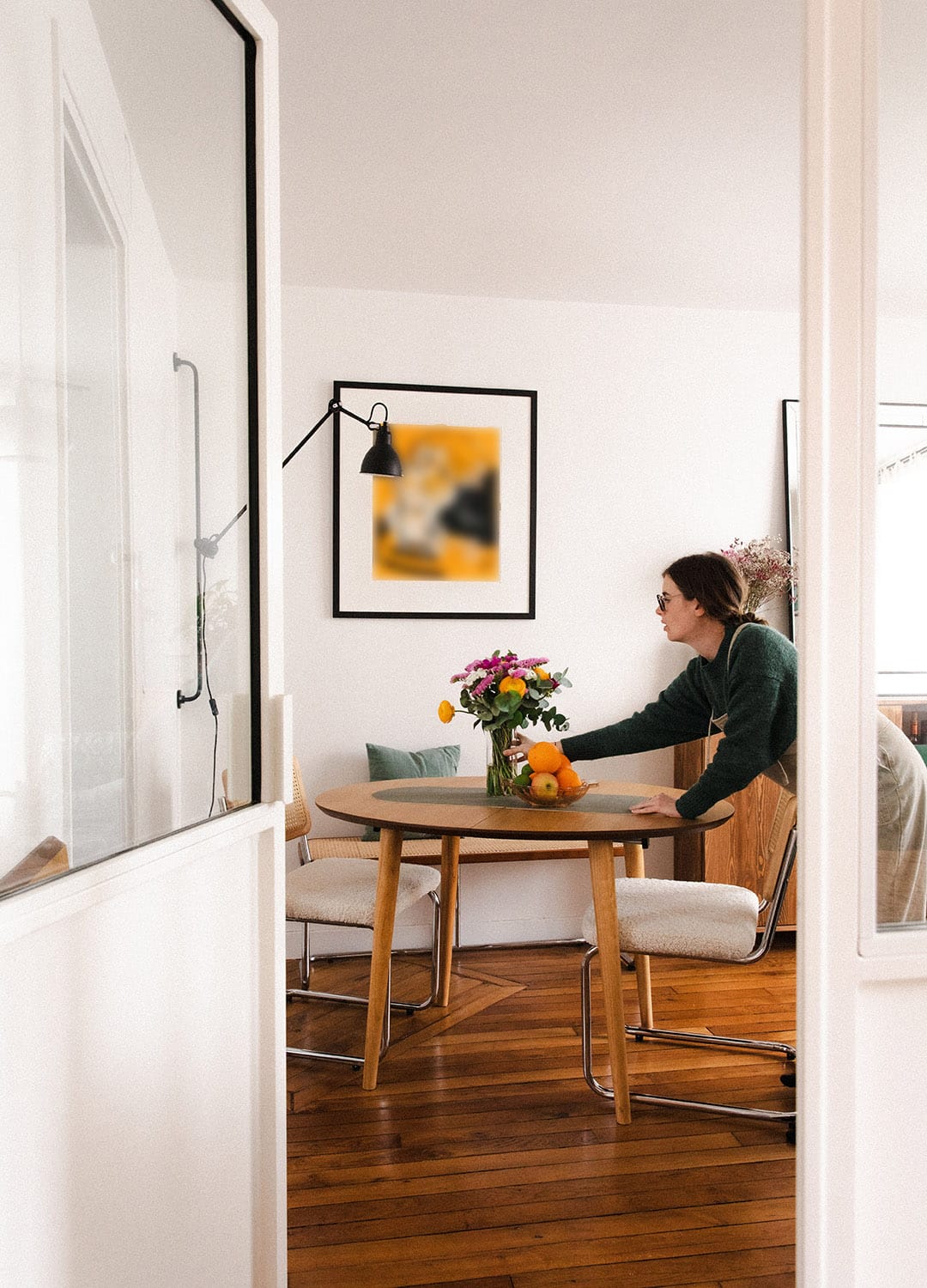 Projet Ménilmontant - Projection 3D de la cuisine par Atelier Bons Jours