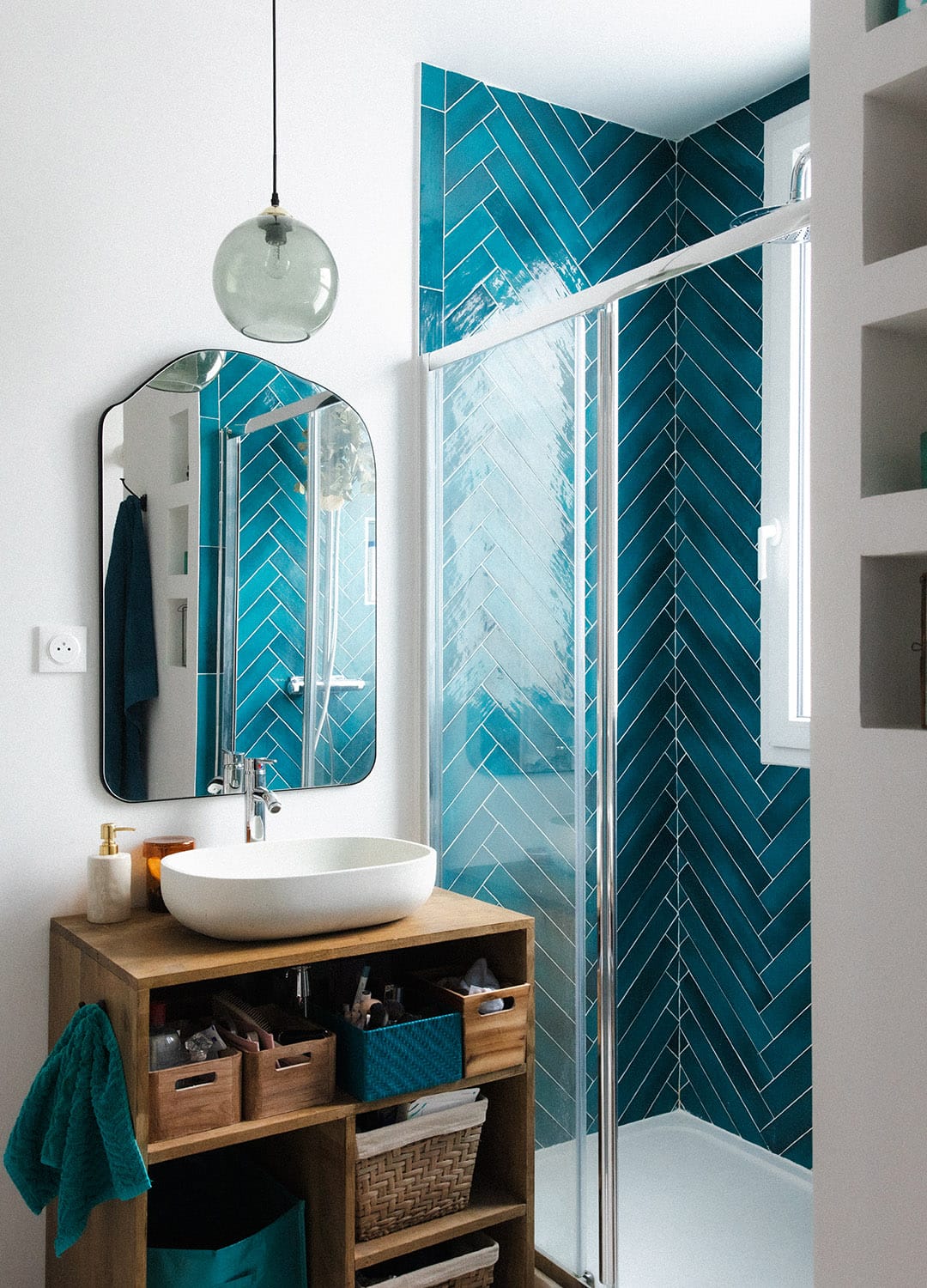 Projet Ménilmontant - Projection 3D de la cuisine par Atelier Bons Jours